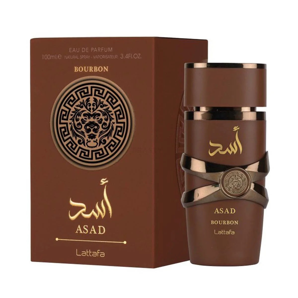 Lattafa Asad Bourbon Eau De Parfum Spray
