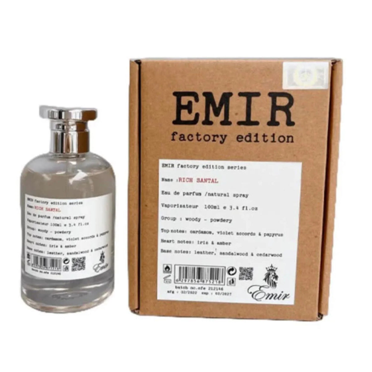 Paris Corner Emir Factory Edition Eau De Parfum Spray