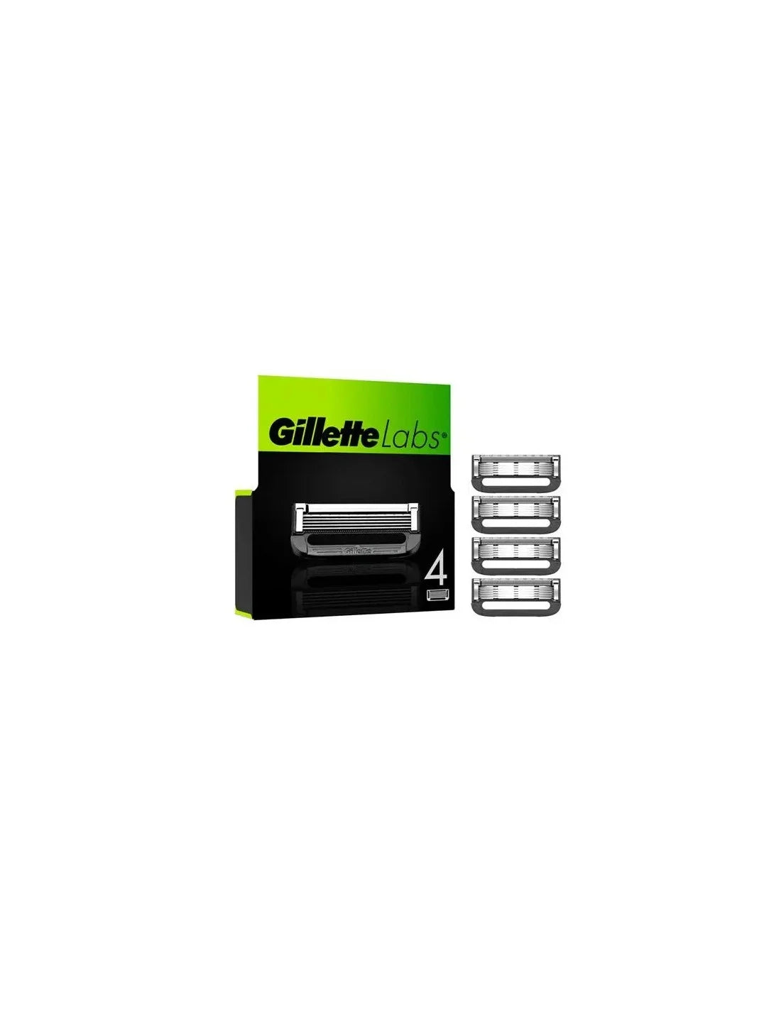 Gillette Skincare Labs Cargador 4 Recambios