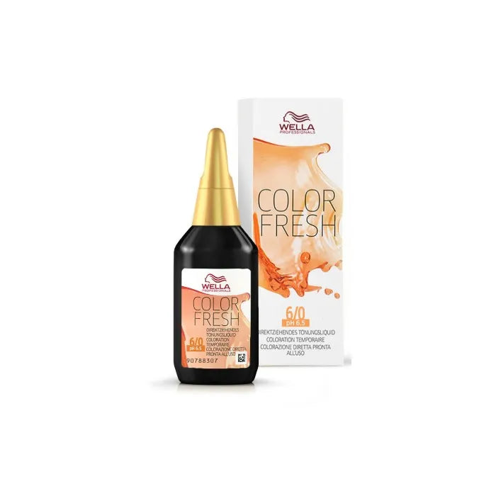 Wella Color Fresh Semi Permanent Color Ammonia Free 6.0