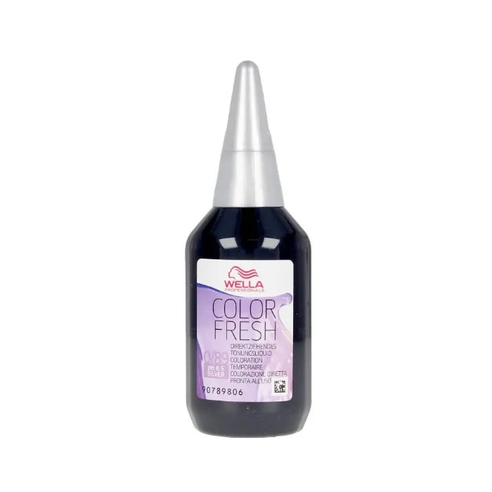 Wella Color Fresh Semi Permanent Color Ammonia Free 0.89 Silver