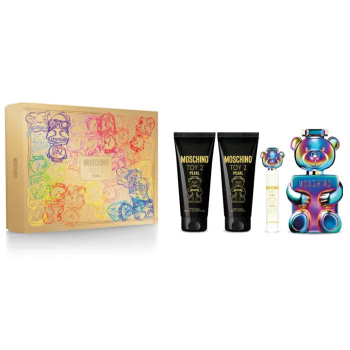 Moschino Toy 2 Pearl Eau De Perfume Spray Set 4 Pieces