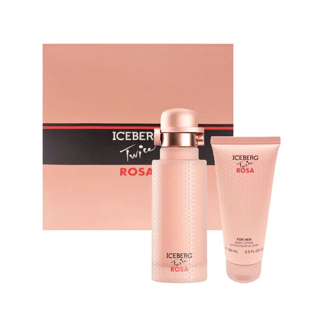 Iceberg Twice Rosa Eau De Toilette 125ml Spray Locion Perfumada Corporal