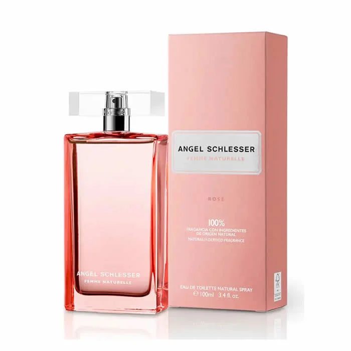 Angel Schlesser Femme Naturelle Rose Eau De Toilette Spray