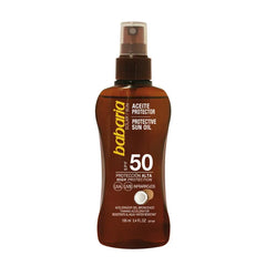 Babaria Protective Sun Oil Spf50 With Tahitian Monoï Oil