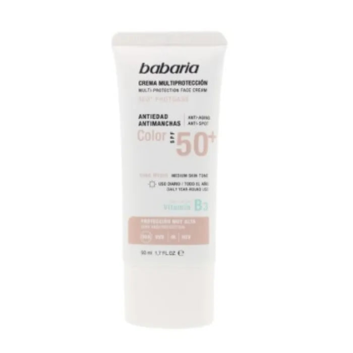 Babaria Solar Multiprotection Anti-SPot Cream Color Spf50