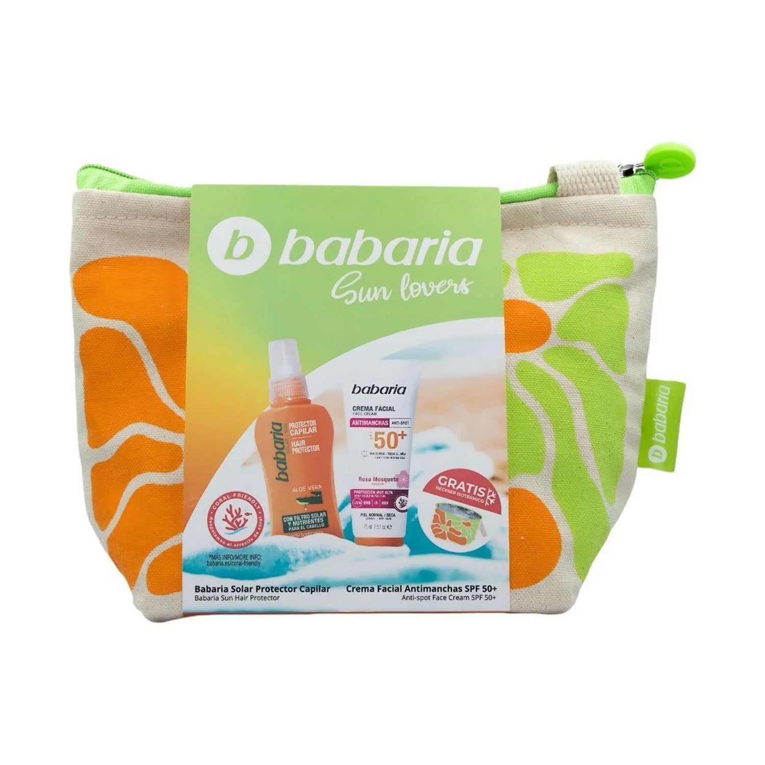 Babaria Anti-Manchas Crema Facial Spf50 Protector Capilar 1u