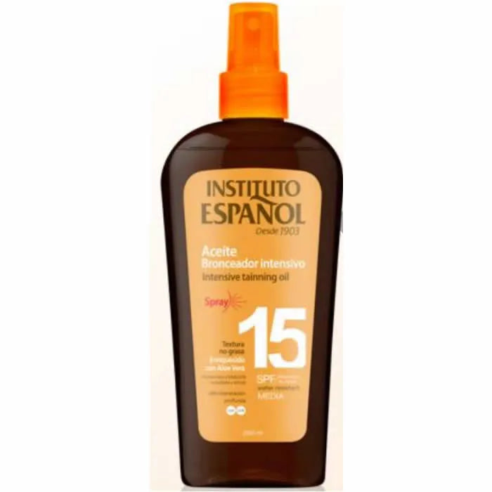 Instituto Español Intensive Tainning Oil Spf15 Spray