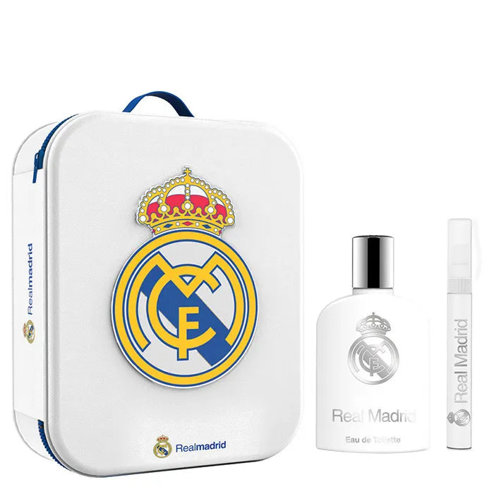 Real Madrid Eau De Toilette Spray Set 3 Pieces