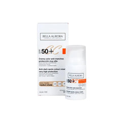Bella Aurora CC Anti-Spot Cream Spf50 Medium Tone