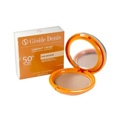 Gisèle Denis Compact Facial Sunscreen Cream Spf50 + Fair-Medium Tone