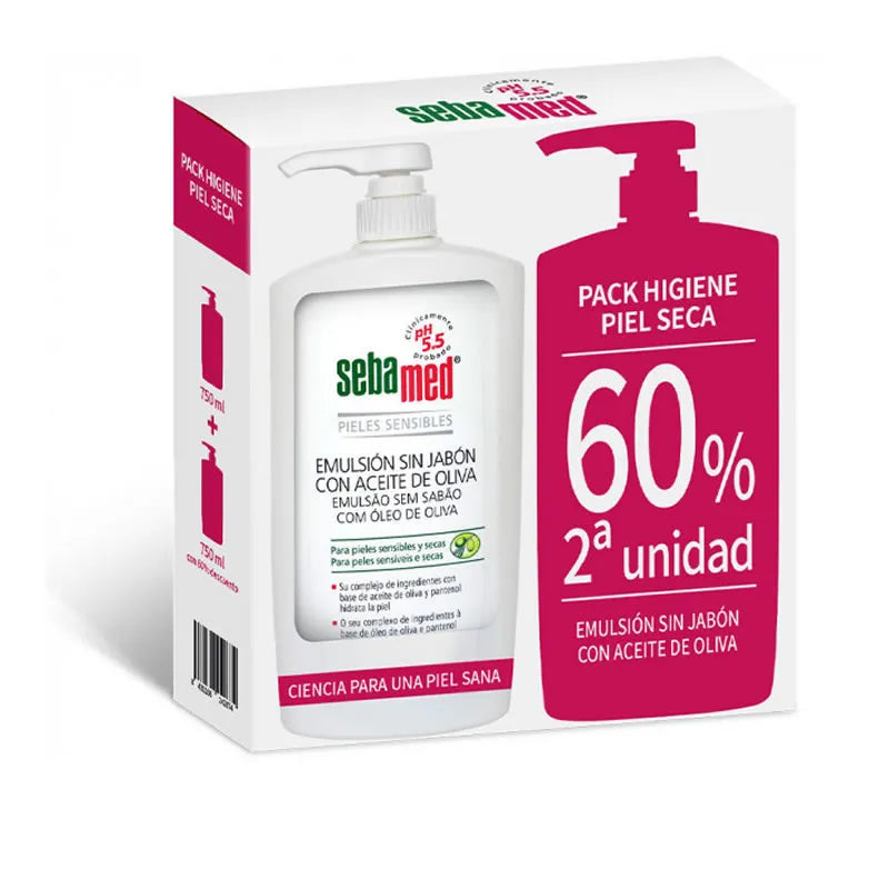 Sebamed Soap-Free Emulsion With Olive Oil Duo
