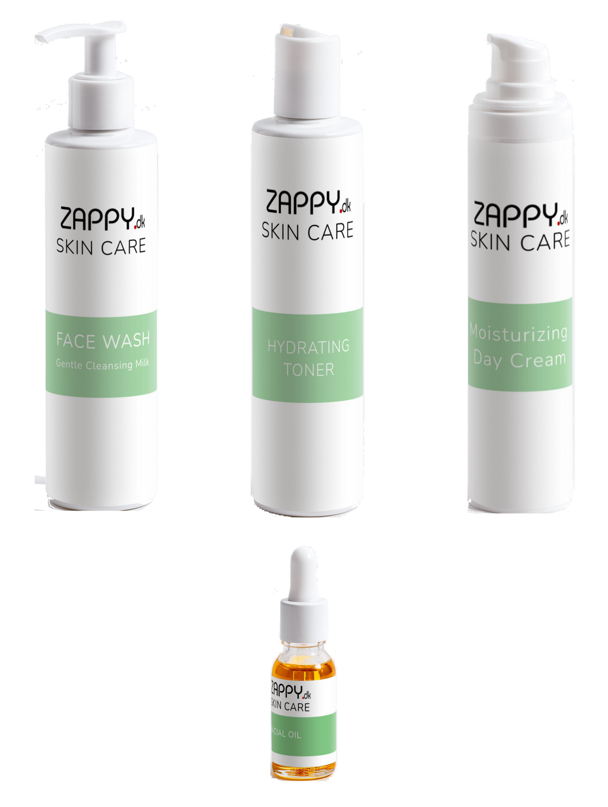 Zappy skin care til tør hud med Facial Oil